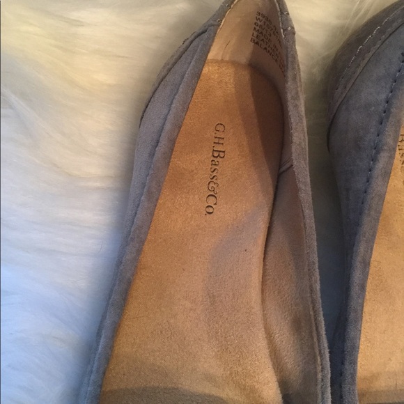 G.H. Bass & Co. Grey Suede Loafers ! - Picture 4 of 4